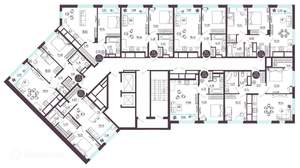 1-к квартира, вторичка, 45м2, 13/19 этаж