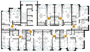 2-к квартира, вторичка, 64м2, 14/25 этаж