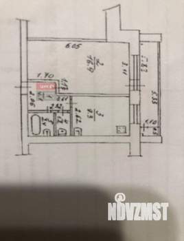 2-к квартира, вторичка, 53м2, 2/6 этаж
