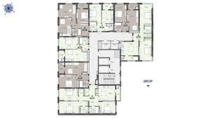 1-к квартира, вторичка, 36м2, 19/25 этаж