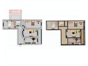 3-к квартира, вторичка, 65м2, 6/10 этаж