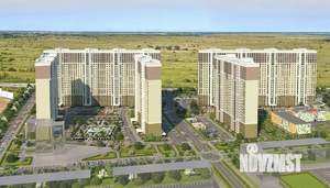 2-к квартира, вторичка, 70м2, 15/25 этаж