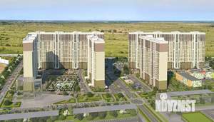 2-к квартира, вторичка, 77м2, 22/25 этаж