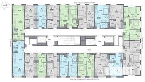 1-к квартира, вторичка, 23м2, 16/25 этаж