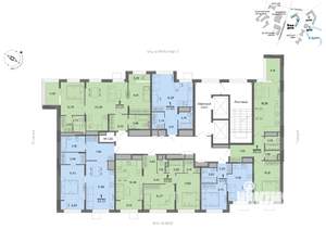 2-к квартира, вторичка, 54м2, 3/22 этаж