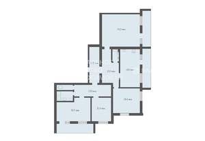 4-к квартира, вторичка, 151м2, 10/10 этаж