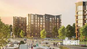 2-к квартира, строящийся дом, 70м2, 2/8 этаж