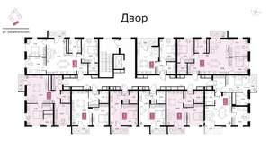 1-к квартира, вторичка, 44м2, 6/9 этаж