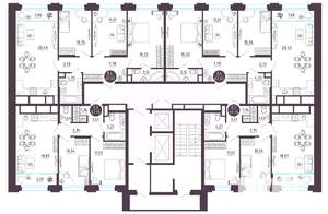 3-к квартира, вторичка, 82м2, 11/18 этаж