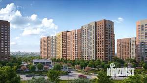 1-к квартира, строящийся дом, 36м2, 4/16 этаж