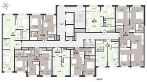 3-к квартира, вторичка, 85м2, 11/25 этаж