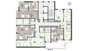 2-к квартира, вторичка, 70м2, 15/25 этаж