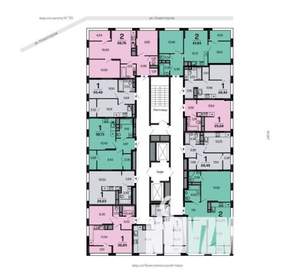1-к квартира, вторичка, 26м2, 12/21 этаж
