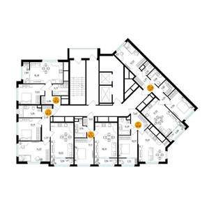 1-к квартира, вторичка, 40м2, 13/25 этаж