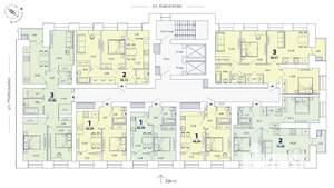 1-к квартира, строящийся дом, 36м2, 4/16 этаж