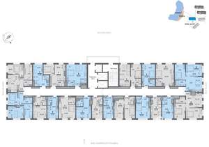 1-к квартира, вторичка, 15м2, 22/25 этаж