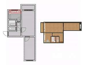 2-к квартира, вторичка, 44м2, 2/5 этаж