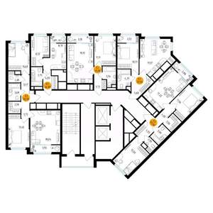 2-к квартира, вторичка, 59м2, 7/25 этаж