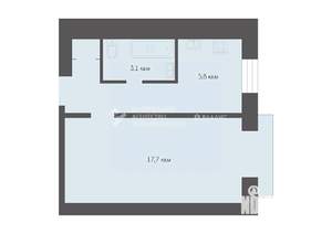 1-к квартира, вторичка, 32м2, 2/9 этаж