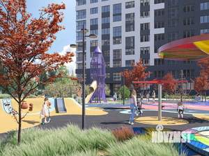 1-к квартира, вторичка, 40м2, 21/26 этаж