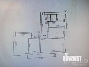 3-к квартира, вторичка, 73м2, 4/9 этаж