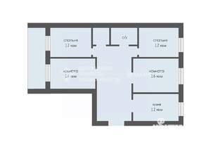 4-к квартира, вторичка, 83м2, 8/9 этаж