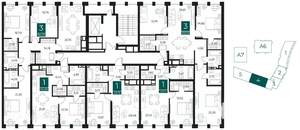 1-к квартира, вторичка, 51м2, 4/14 этаж
