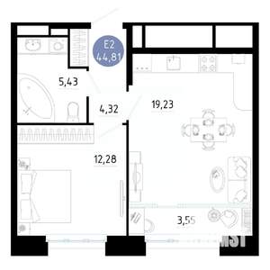 Фото квартиры на продажу (1)