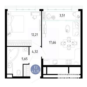 Фото квартиры на продажу (1)