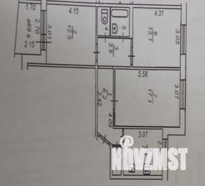 3-к квартира, вторичка, 65м2, 7/9 этаж