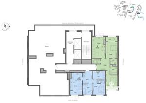 2-к квартира, вторичка, 72м2, 21/22 этаж