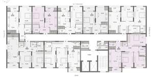 2-к квартира, вторичка, 58м2, 19/24 этаж