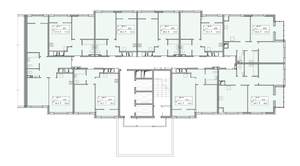 2-к квартира, вторичка, 65м2, 18/25 этаж