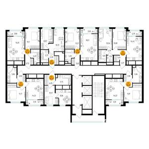 1-к квартира, вторичка, 40м2, 5/25 этаж