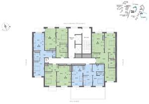 1-к квартира, вторичка, 44м2, 2/22 этаж