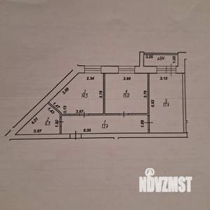 2-к квартира, вторичка, 67м2, 6/17 этаж