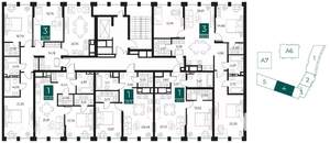 1-к квартира, вторичка, 49м2, 3/14 этаж