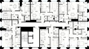 2-к квартира, вторичка, 79м2, 3/20 этаж