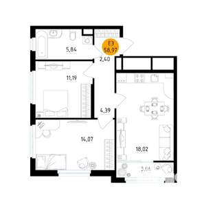 Фото квартиры на продажу (1)