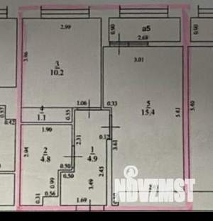 1-к квартира, вторичка, 38м2, 2/10 этаж