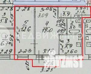 2-к квартира, вторичка, 44м2, 5/5 этаж