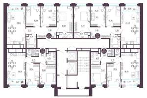 2-к квартира, вторичка, 58м2, 11/18 этаж