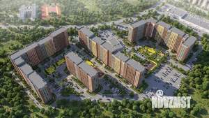 2-к квартира, строящийся дом, 60м2, 3/16 этаж