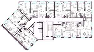 1-к квартира, вторичка, 41м2, 13/18 этаж