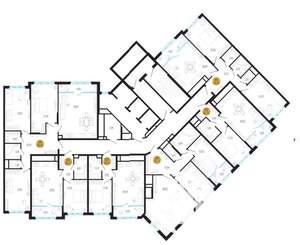 1-к квартира, вторичка, 44м2, 2/25 этаж