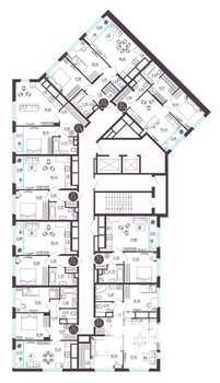 1-к квартира, вторичка, 44м2, 6/18 этаж