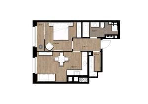1-к квартира, вторичка, 45м2, 11/16 этаж