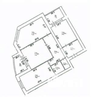 3-к квартира, вторичка, 81м2, 4/5 этаж