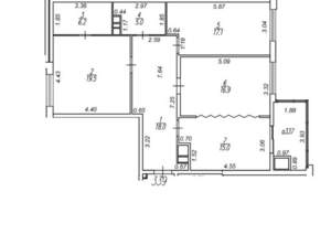 3-к квартира, вторичка, 98м2, 19/25 этаж