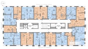 2-к квартира, вторичка, 53м2, 21/26 этаж